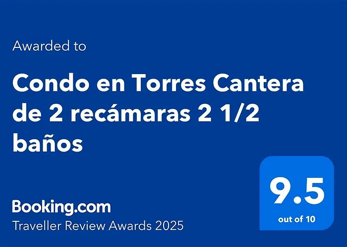 Condo En Torres Cantera De 2 Recamaras 2 1/2 Banos